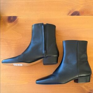 Flattered Rami Black Ankle Boots size 39